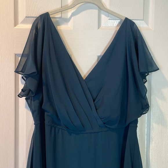 City Chic Maxi sweet wishes formal dress size M/18 - Picture 3 of 9